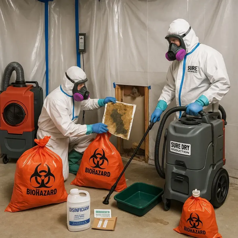 Contaminated Water Handling Protocols process in Simpson County, MS